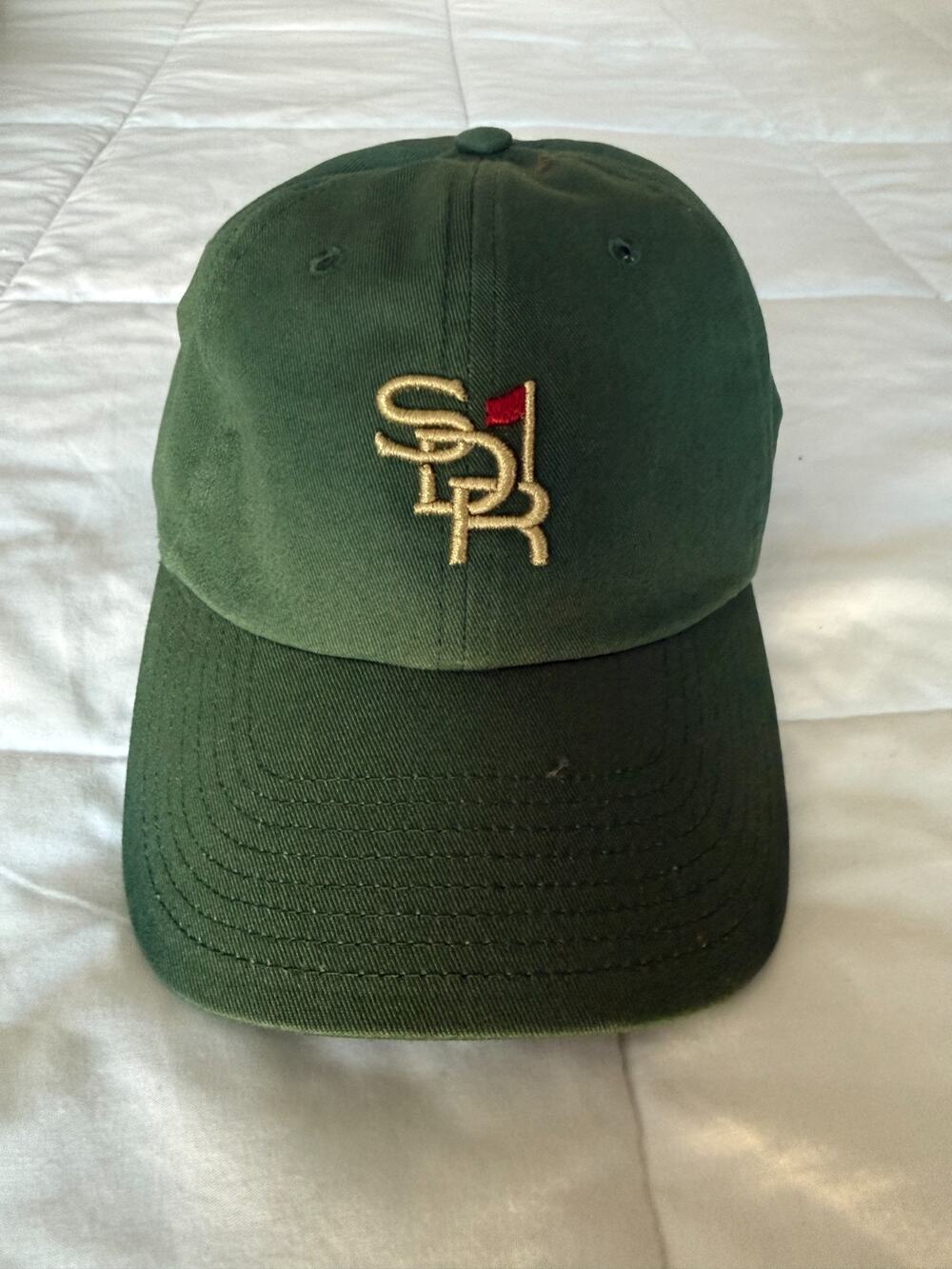 SUN DAY RED Chaos Pin High TW Tiger Woods Golf Hat Trail Green NWT